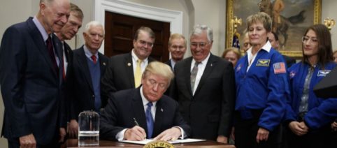 Trump orders NASA to send astronauts back to the moon