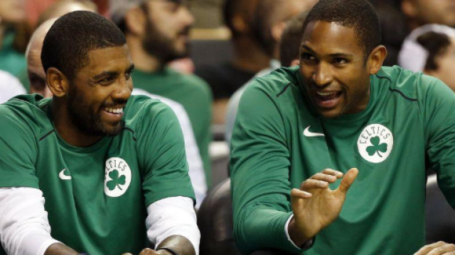 CELTICS: Kyrie Irving, Al Horford building chemistry - Sports ... - patriotledger.com