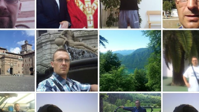 I mille volti di Igor i russo: alcune foto tratte dal suo profilo facebook