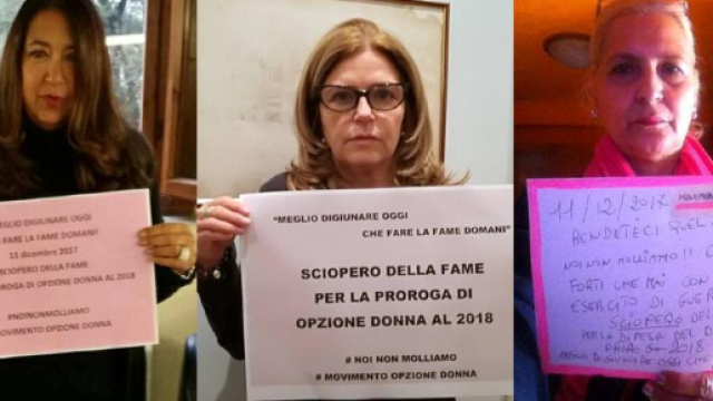 Riforma Pensioni, Opzione donna: nuove adesioni al digiuno, le novit&agrave; all'11 dicembre 2017