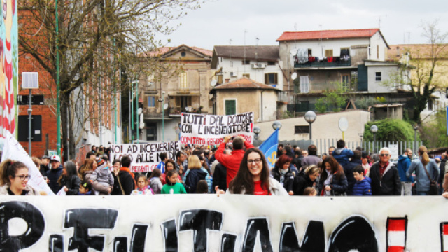 Una foto delle manifestazioni cittadine