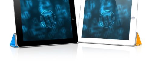 Apple tablet display of Wordpress - The Digital Artist via Flickr