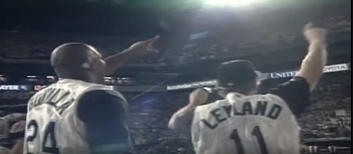 Marlins celebrating 1997 World Series win - image - MLBClassics / YouTube