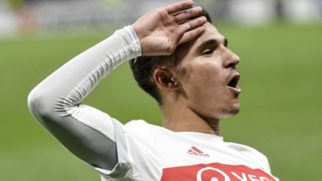 Houssem Aouar marche sur l'eau en ce moment (AFP).