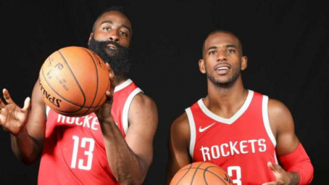 Rockets' James Harden, Chris Paul blend leadership skills ... - houstonchronicle.com