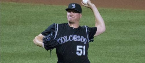 Jake McGee will remain with the Rockies after agreeing to re-sign with the team. - [Flickr | Keith Allison]