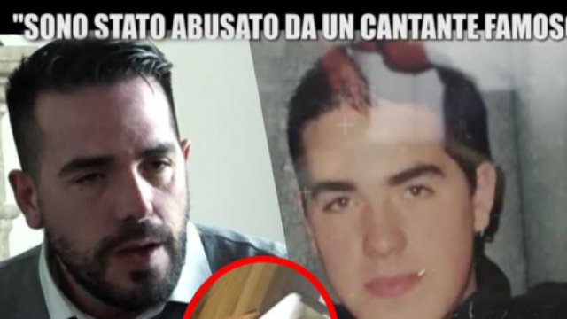 Abusato da un cantante italiano famoso quando aveva 16 anni