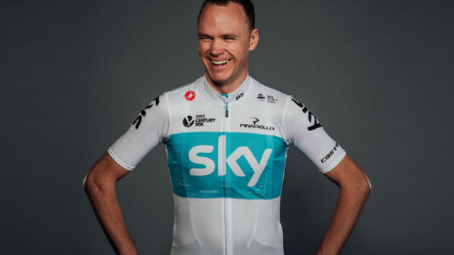 Chris Froome, corridore del team Sky