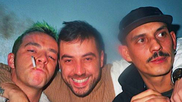 Da sinistra: Salmo, Coez e Noyz Narcos.