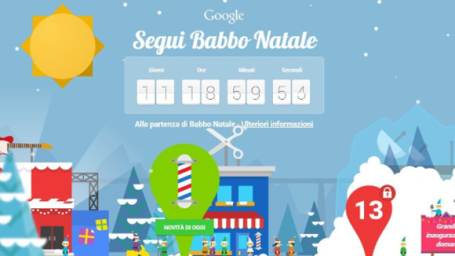 Google Santa Tracker: seguiamo tutti Babbo Natale