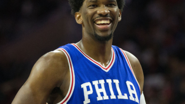 Joel Embiid nailed a half-court shot and danced at practice after ... - usatoday.com