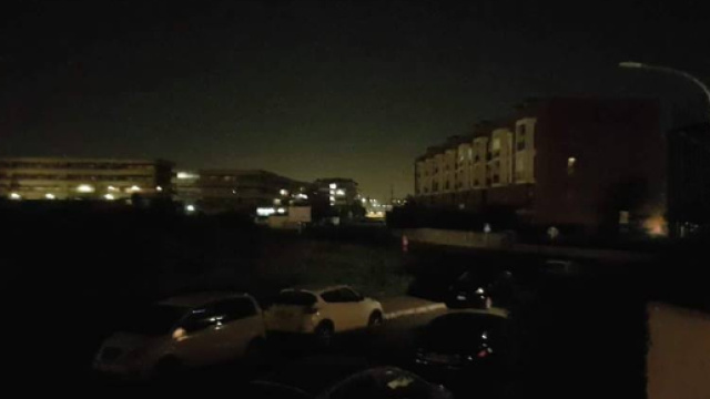 SEMPRE SERA Lampioni spenti e parcheggio selvaggio