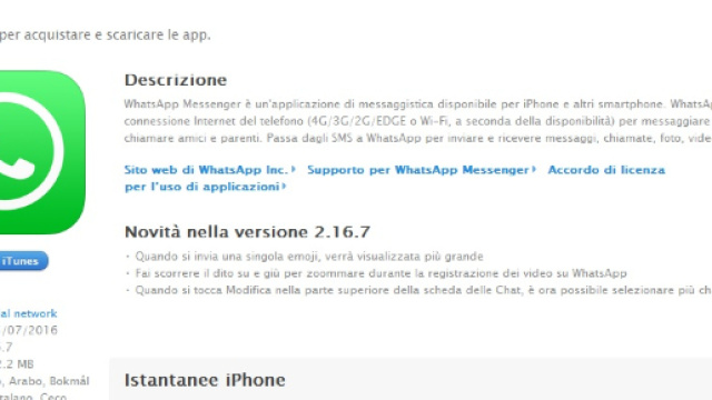 Whatsapp, ecco le ultime novit&agrave;