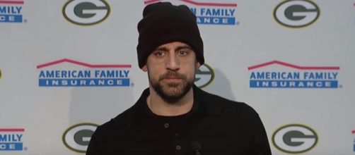 Rodgers speaks to media after game. - [NFL World / YouTube screencap]