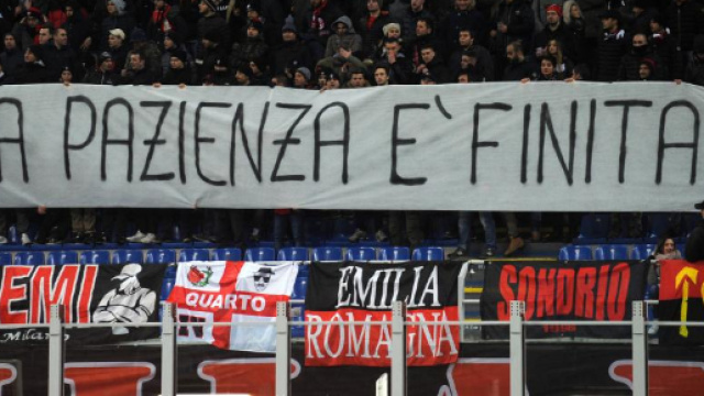 Milan, striscione per Gigio: &ldquo;6mln e fratello parassita, ora ... - tuttomercatoweb.com