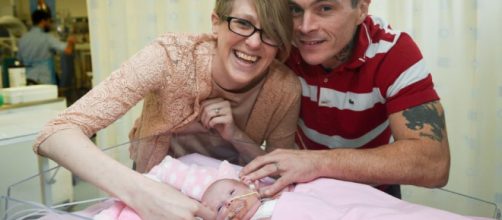 Miracle baby Vanellope survives after being born with heart ... - inews.co.uk