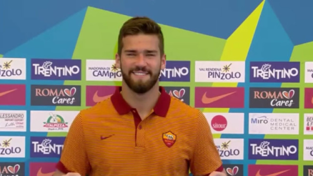 Il portiere della Roma Alisson