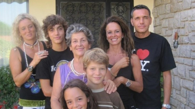 Una foto della famiglia Marsili
