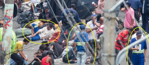 &Aacute;rea da Cracol&acirc;ndia antes de ser tomada pela prefeitura