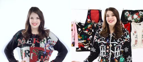 In 2015, Hannah racked up $2,000 worth of ugly Christmas sweaters in her collection. Image Credit: Blasting News