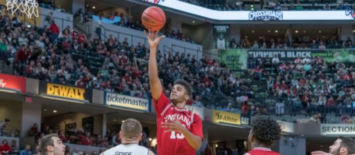 Juwan Morgan scored a career-high 34 in IU's win over #18 Notre Dame - Joe Ullrich | CNHI Sports Indiana, used with permission