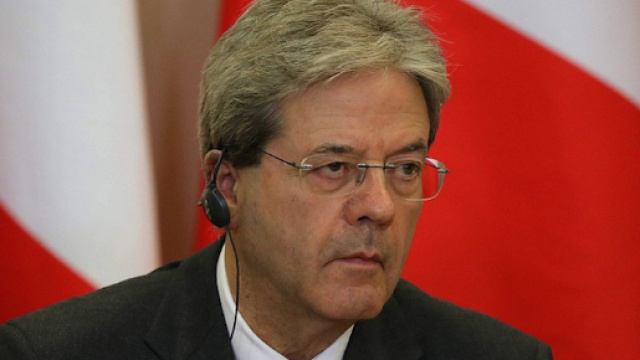 Il presidente del Consiglio Paolo Gentiloni