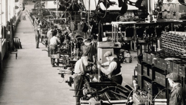 Catena di Montaggio in vista nella Casa Automobilistica Ferrari