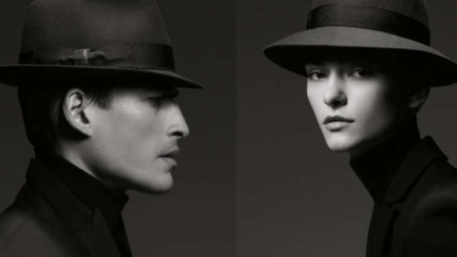 Una campagna dell'azienda Borsalino