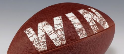 Trying to win fantasy football -- WIN football via Wikimedia Commons