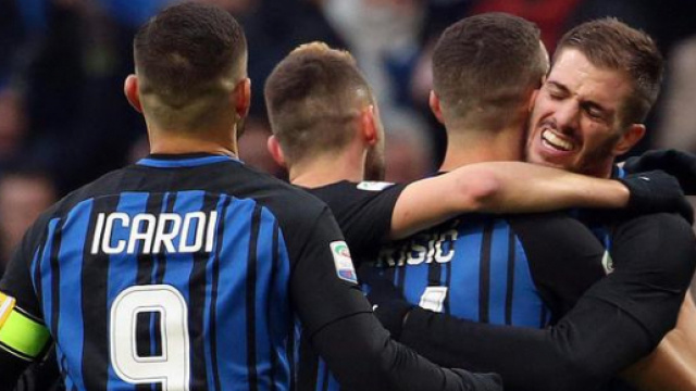 Giocatori in Inter-Chievo - Cronache della Campania