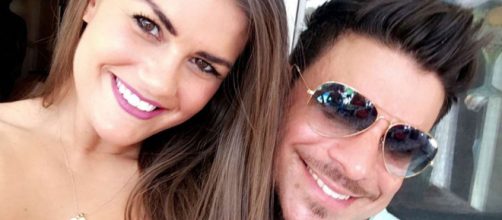 Brittany Cartwright poses with Jax Taylor. [Image via Cartwright/Flickr]