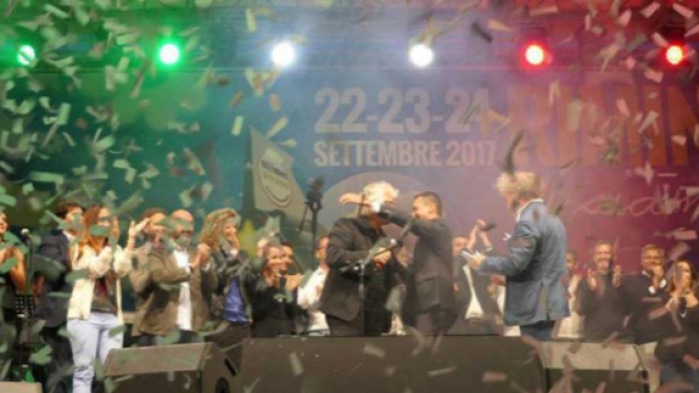 La proclamazione di Luigi Di Maio a candidato premier del M5S