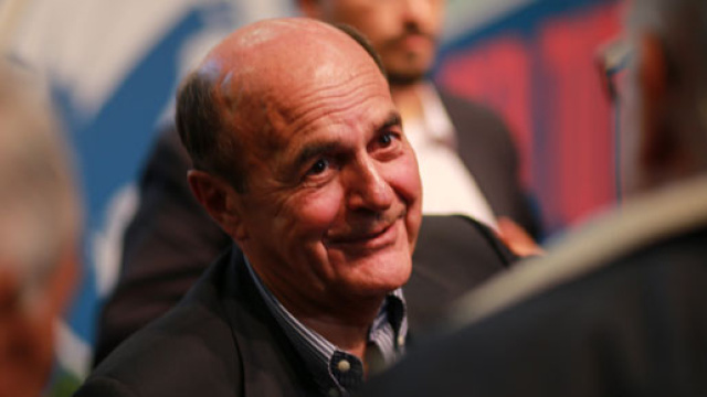 L'ex segretario del PD, Pier Luigi Bersani