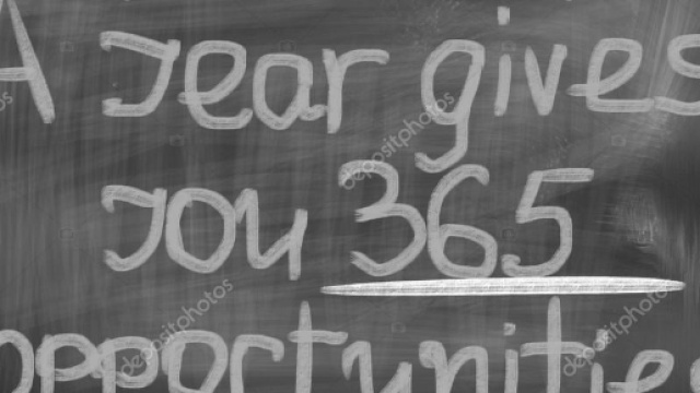 Un anno ti d&agrave; il concetto di 365 opportunit&agrave;