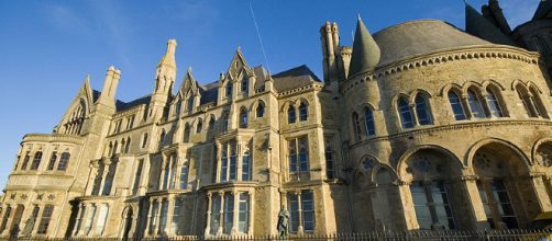 Aberystwyth University in the summer