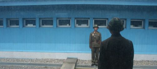 North Korea border guards (Image Credit &ndash; Michael Day, Wikimedia Commons)