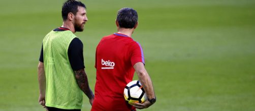 Tensi&oacute;n de Messi con Valverde por la alineaci&oacute;n del Cl&aacute;sico - marca.com