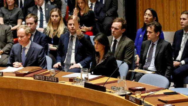 J&eacute;rusalem: veto am&eacute;ricain &agrave; l'ONU sur une condamnation voulue par ... - rfi.fr