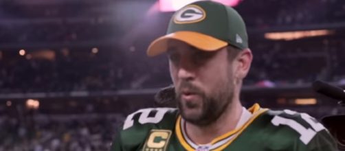Aaron Rodgers with the Green Bay Packers. - [NFL Network / YouTube screencap]