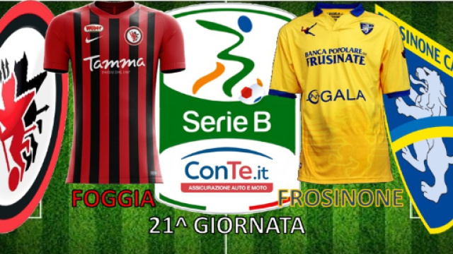 Foggia e Frosinone si sfideranno gioved&igrave; alle 20:30 allo "Zaccheria"