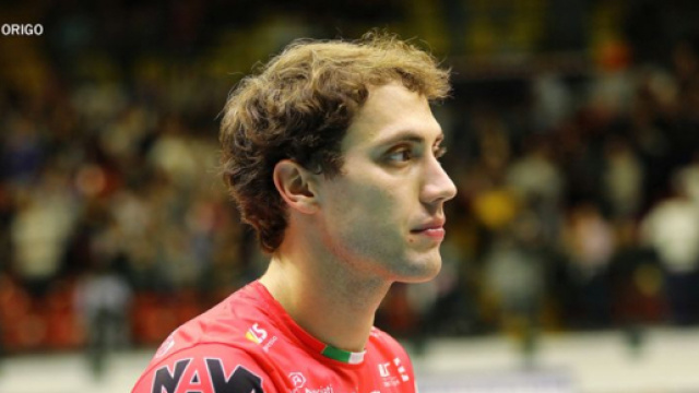 Luciano De Cecco, capitano della Sir Perugia e miglior realizzatore degli umbri nel girone di andata