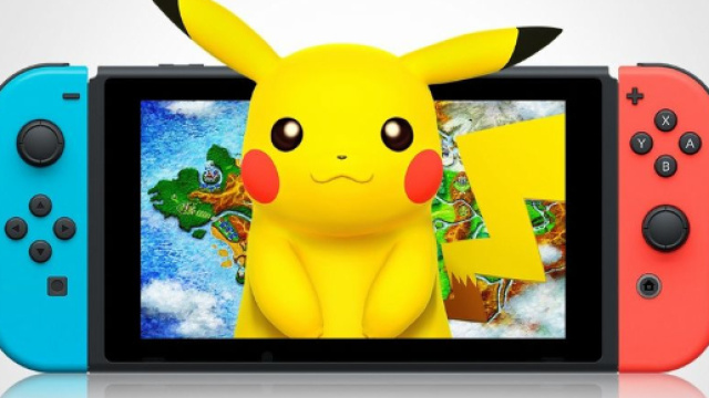 Pikachu all'interno di un Nintendo Switch - gamerclick.it