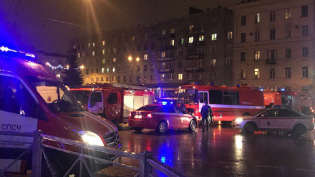 San Pietroburgo, l'area dove si &egrave; verificata l'esplosione