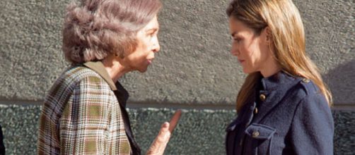 Do&ntilde;a Sof&iacute;a y Do&ntilde;a Letizia imagen