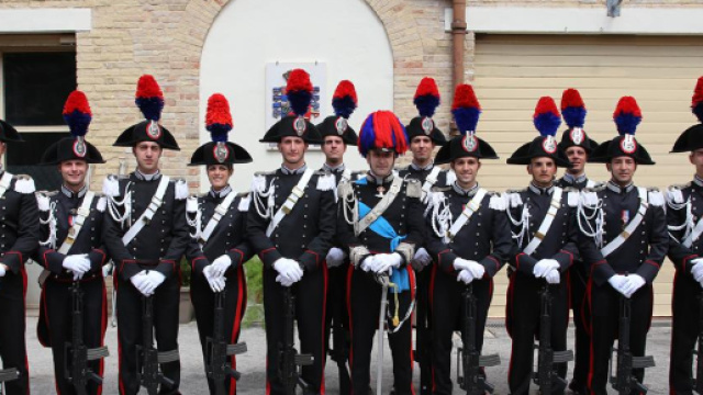 carabinieri sospesi da servizio attivo.