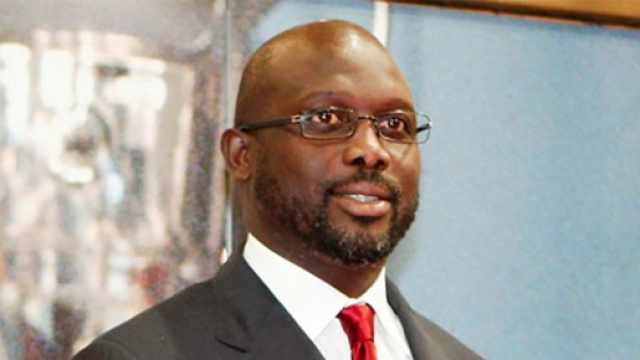 George Weah, nuovo presidente della Liberia.
