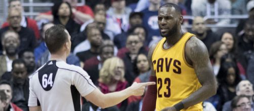 LeBron James doesn't like NBA officiating. Image Credit: Keith Allison / Flickr