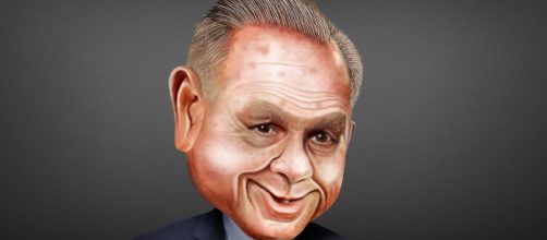 Roy Moore - Caricature | Roy Stewart Moore [Img via Flickr | DonkeyHotey]