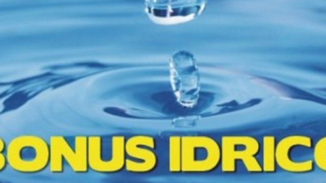 Bonus idrico in arrivo da luglio