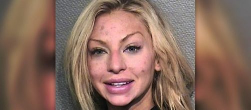 Lindy Lou Layman is facing criminal mischief charges for damaging Warhol art while on a first date [Image credit Houston Police Department]